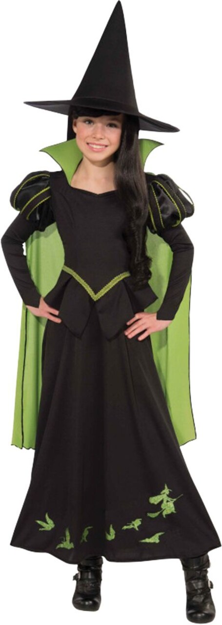 The Costume Center Black and Green Wizard of Oz Girl Child Halloween Costume - Medium